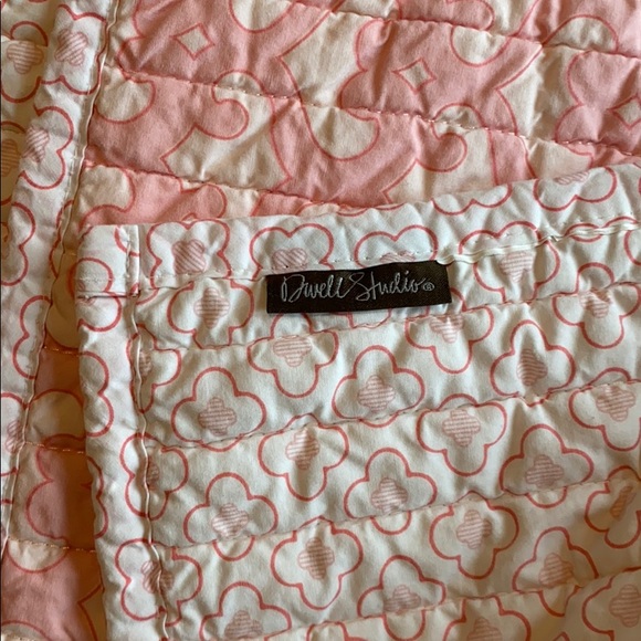 dwell Other - Dwell Studios Childrens Blanket PlayMat Pink White